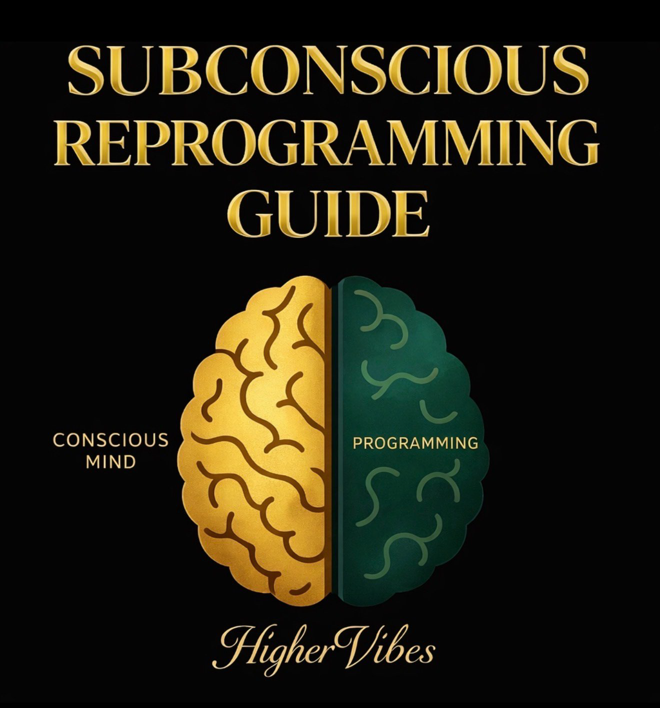 Subconscious reprogramming — conscious mind and programming brain hemispheres